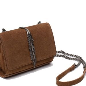 Zara Suede Crossbody